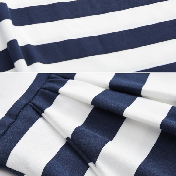 Red/white Striped Dress - Picture 4 of 6